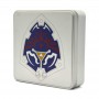Square metal storage box