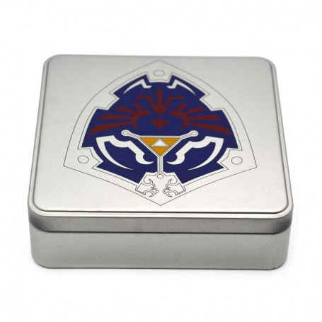 Square tin box