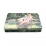 Custom Printed Rectangle Book Storage Tin Can Gift Metal Package Box