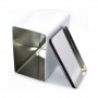 Bespoke Rectangle  Coffee Tea Tin Canister Cookie Chocolate Tin Box