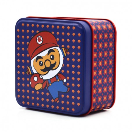 Square  Cookie Sweets Metal Tin Can Kids Gift Tin Package Box