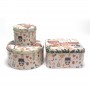 Customized cake metal packaging tin box