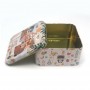 Custom Printed Christmas Round Cheap Tin Can For Cake Coffee  Metal Package  Square Tin Box Sets