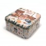 Custom Printed Christmas Round Cheap Tin Can For Cake Coffee  Metal Package  Square Tin Box Sets