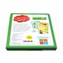 Rectangle Stationery Tin Package Box Toys Storage Tin Can For Kids