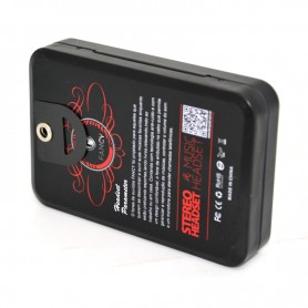 Small Rectangular Metal Case Package Black Printed Custom Earphone Tin Can Box