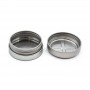 Round Child Resistant Gummy Mint Tin Package Can Candy Gift Tin Box