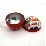 Ball Shape Chocolate Candy Tin Package Can Festival Gift Tin Box