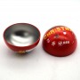 Ball Shape Chocolate Candy Tin Package Can Festival Gift Tin Box