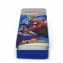 High quality spiderman rectangular storage tin box