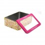 Hot Sales Big Rectangle Gift Tin Can With See Through Window