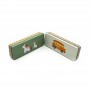 Hot Sale Double Printing Rectangle Stationary Tin Storage Can