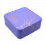 Hot Sale Square Pure Color Cookie Biscuit Gift Tin Package Box