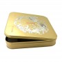 Custom Printed Big Square Mooncake Gift Tin Can Set
