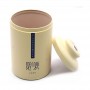 2022 China New Mold 200g Tea Storage Container Metal Box Round Tea Tin Can Supplier