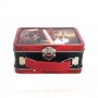 Small Handle Tin Box Kids Lunch Box Tin Custom Printed Metal Box With Handle
