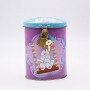 cookie tin box kids coin bank tin box biscuit candy box oval shape metal tin piggy bank manufacturer