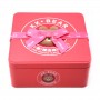 Wholesale custom printed tin cans gift packaging metal container square toy packaging tin box