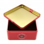 Wholesale custom printed tin cans gift packaging metal container square toy packaging tin box
