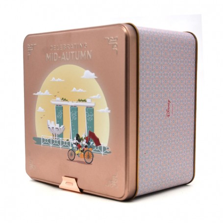 copy of Custom plain square metal storage box candy tin box