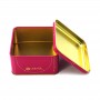 Factory Wholesales Small Square Single Mooncake Tin Box