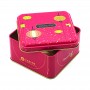 Factory Wholesales Small Square Single Mooncake Tin Box