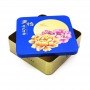 Square Shape MoonCake Metal Package Can Chocolate Biscuit Tin Box