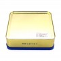 Square Shape MoonCake Metal Package Can Chocolate Biscuit Tin Box
