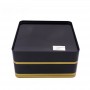 Custom Square Shape Double Layer Mooncake Cookie Tin Box