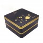 Custom Square Shape Double Layer Mooncake Cookie Tin Box