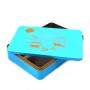 Rectangle Cookie  Food Tin Package Can 6 piece Mooncake Tin Box
