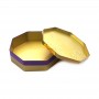 Octagonal Biscuit Metal Package Tin Container Mooncake Gift Tin Box