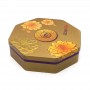 Octagonal Biscuit Toffee Metal Package Tin Container