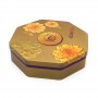 Octagonal Biscuit Metal Package Tin Container Mooncake Gift Tin Box