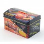 Rectangular toy  Tin box  With Hinged Curved Lid And Lock