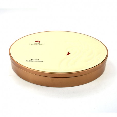 Boîte De Biscuit Ovale En Gros De