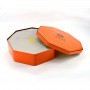 new tin box custom printing octangle shape metal mooncake box factory