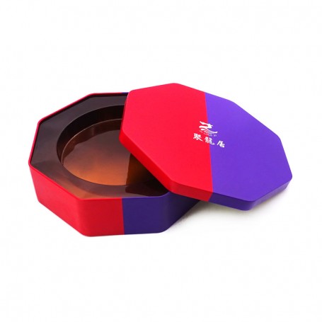 oactangle mooncake tin box