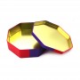 new tin box custom printing octangle shape metal mooncake box factory