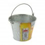 Popcorn Tin Cans With Handle Party Favor Bulk Custom Decorative Tapered Tin Pails manufacturer