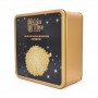 personalized metal moon cake box Mid Autumn packaging custom square mooncake empty tin box supplier