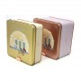 Luxury gift packaging container metal cans cosmetics gift tin box supplier