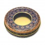 wholesale 1g 2g 3g 5g empty saffron tin boxes small saffron metal box round packaging saffron tin cans