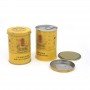 Custom printed round tobacco tin can