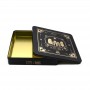Customized 500g Cream Cookies Tin Box Metal Storage Box