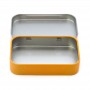 Custom Printed Small Tin Box Candy Tin Box with Hinged Lid