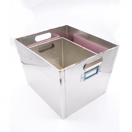 Home Essentials Metal Storage Box Item Storage Tin Box