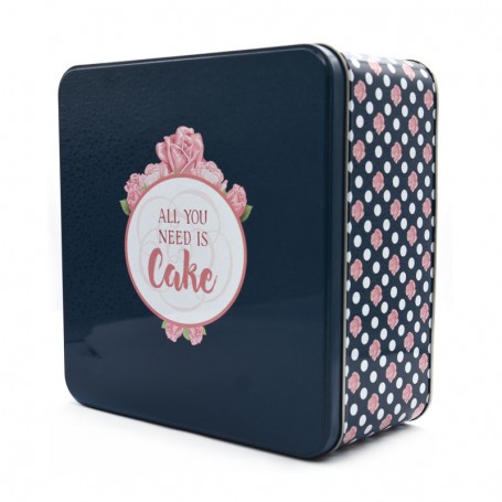 Custom Empty Pastry Cookie Tin Box