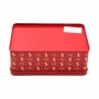 Square Cookies Tin Box Candy Container Food Storage Tin Box