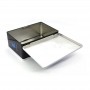 Tin box with handle